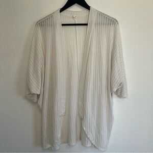 Maurice’s White Sheer Cover-Up – Women’s Size 0